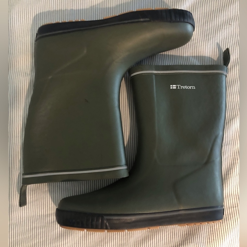 Tretorn Winter Rain Boots Women SZ 10